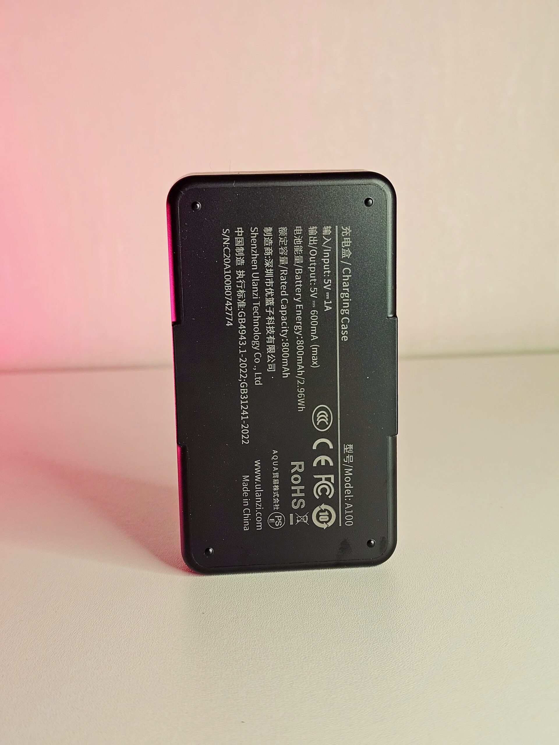 Ulanzi A100 Wireless Lavalier Microphone - Image 7