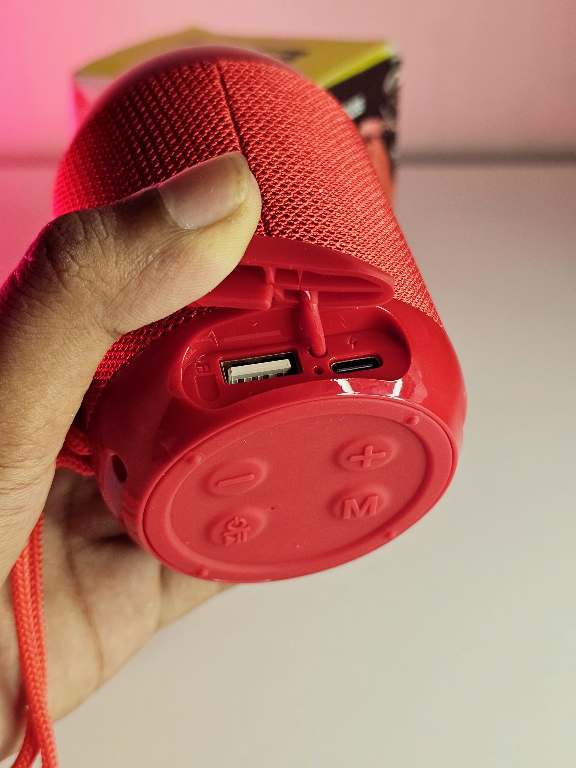 MKB SP1- TRUE WIRELESS SPEAKER – RED - Image 7