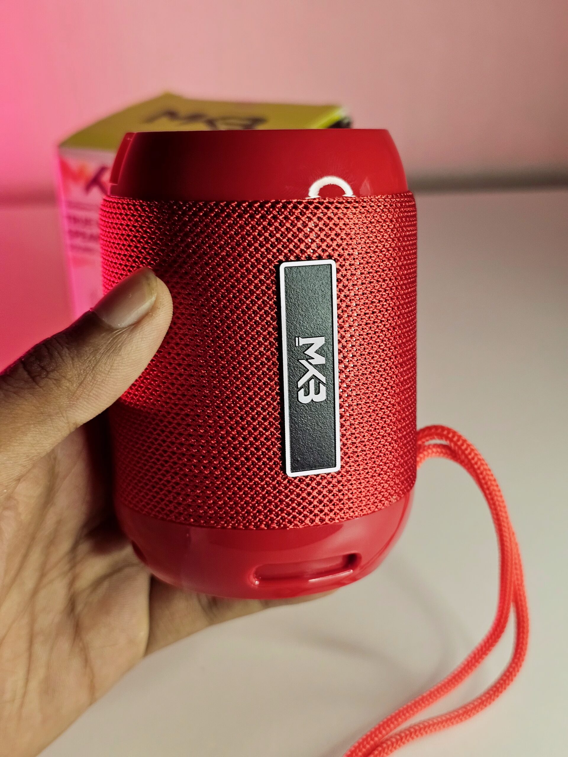 MKB SP1- TRUE WIRELESS SPEAKER – RED - Image 9